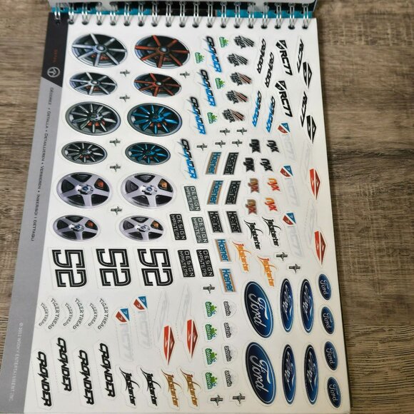 Design Masters Ford Mustang Boss 302 Car Designer Sketchbook Stencils Stickers - Picture 5 of 8